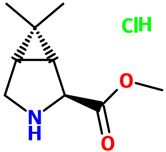 (图片) MC080025 1S,2S,5R-6,6-DiMe-3-azabicyclo[3.1.0]hexane-2-COOMe HCl